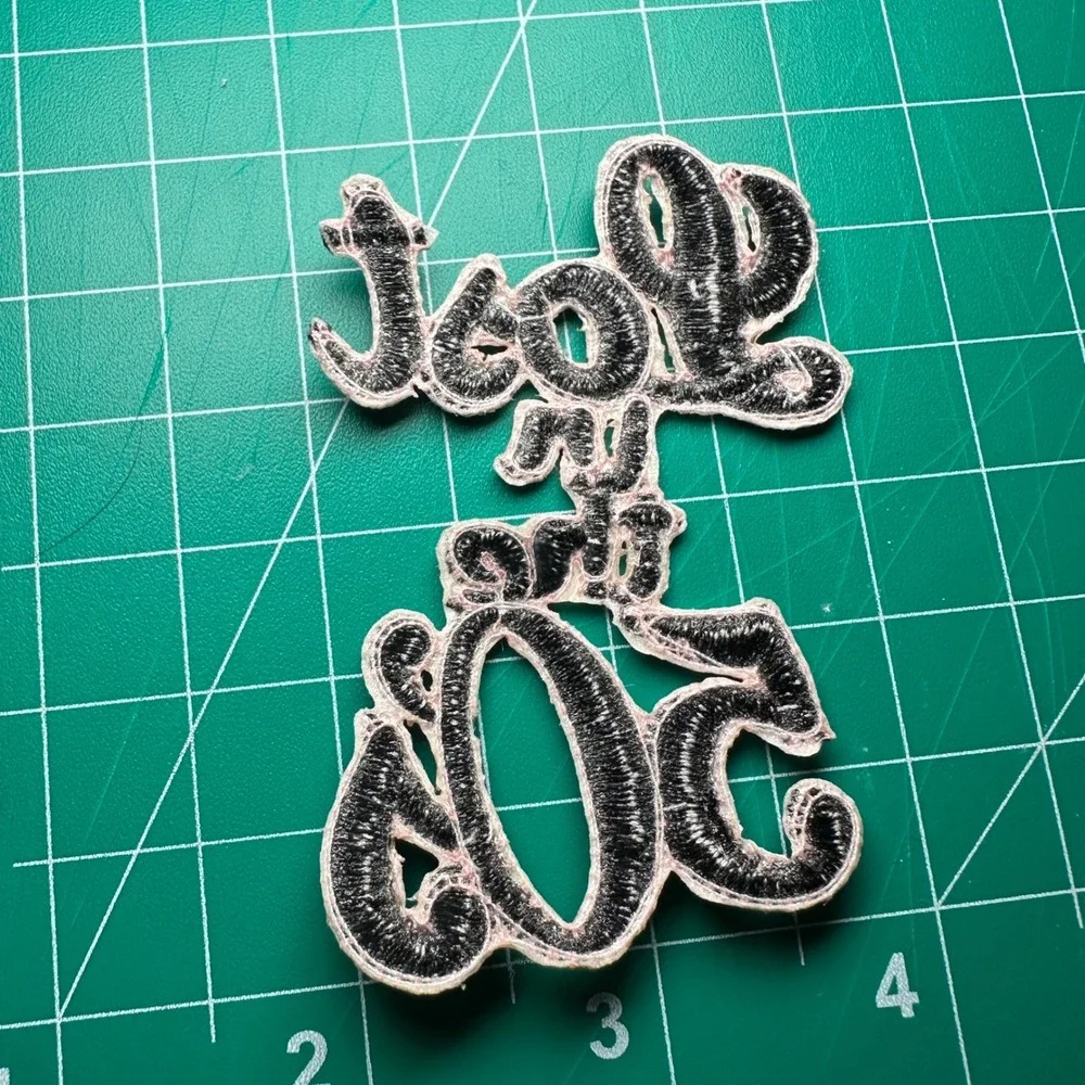 Lost in the 50s Iron‎ On Patch Applique Embroidered Retro Vintage Style